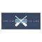 Stupell Industries Better At Lake with Crossed Oars Canvas Wall Art